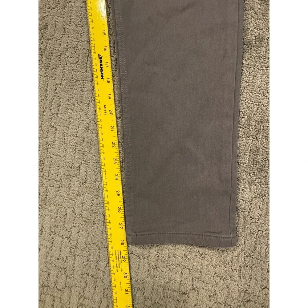 Banana Republic Pants Mens 33x32 Gray Traveler Slim Stretch Chino Casual (Y1)